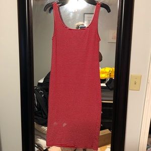 Tank Dress with Slit in the back